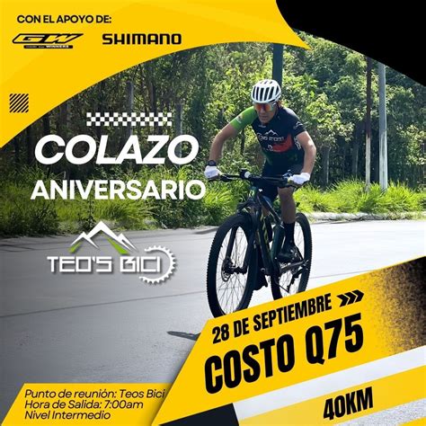 Colazo Aniversario Teos Bici, Calzada Aguilar Batres 17-14 zona 11 ...