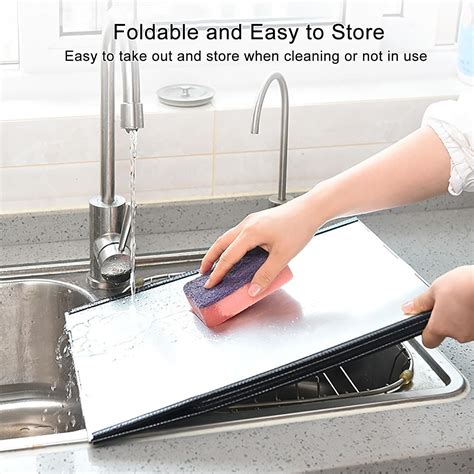 FQMYLTYN 4 Sided Splatter Screen, Foldable Oil Proof India | Ubuy