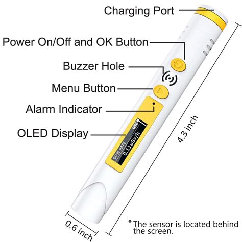 Buy Upgraded] Doeatoow Geiger Counter Personal Dosimeter, High ...