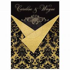 damask wedding invitations black and wedding invitation black damask faux gold foil chandelier damask wedding invitations black and wedding invitation black damask faux gold foil chandelier