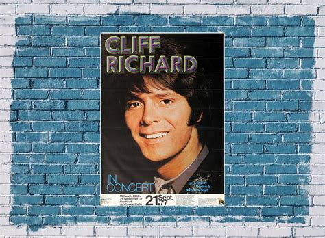 Cliff Richard - Nearly Famous, Frankfurt 1977 - Konzertplakat, 216,40