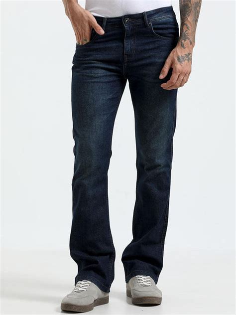 Jammy Boot Cut Jeans - Dark Blue – Espanshe