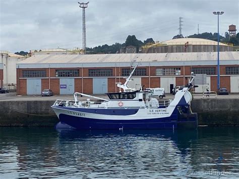 FV ILE VERTIME, Fishing Vessel - Details and current position - IMO ...
