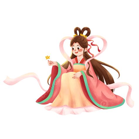 Sitting Chang E PNG, Vector, PSD, and Clipart With Transparent ...