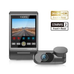 VIOFO A229 PLUS 2CH FRONT AND REAR 2K+2K HDR 5GHZ WI-FI GPS VOICE CONT ...