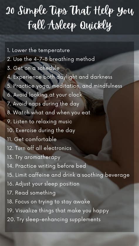Sleeping tips to get better sleep – Artofit