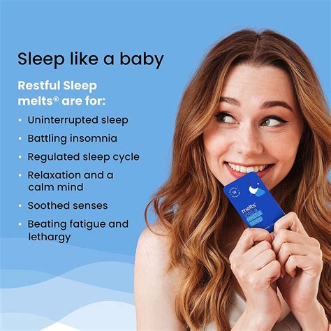 Buy Wellbeing Nutrition Melts Into Restful Sleep Melatonin 5 mg, 30 ...