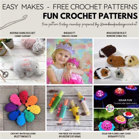Fun Crochet Patterns 的图像结果