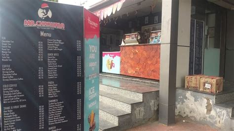 Menu at Mr.Chaiwala, Ajmer