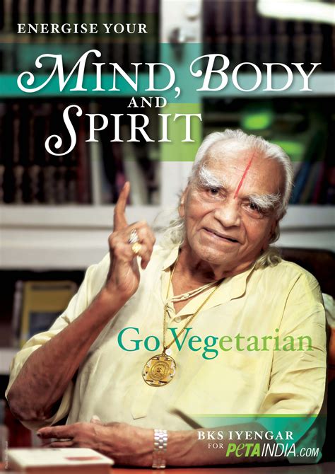 PETA on the Loss of Yoga Guru BKS Iyengar