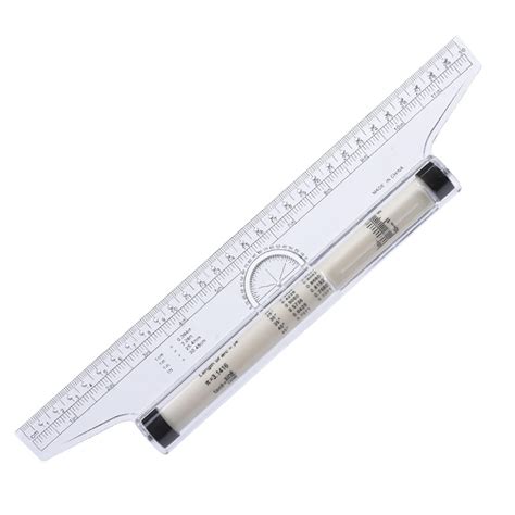 Buy LIUJUNH Measuring Rolling Ruler 30cm Rolling Parallel Ruler Multi ...