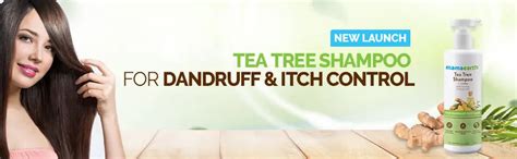Mamaearth Tea Tree Anti Dandruff Shampoo 250 ML - RUBNIC