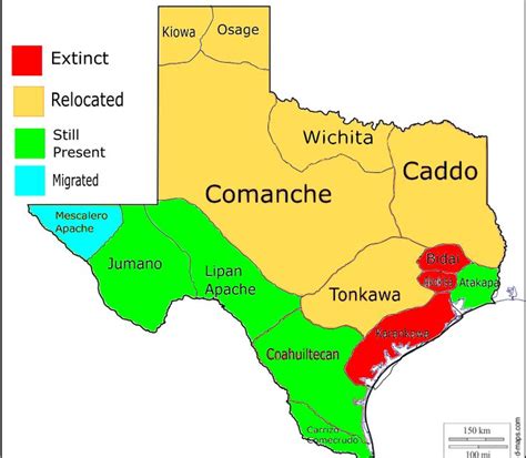 Natividad of West Texas Native American Tribes History