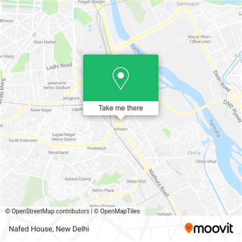 How to Get to Nafed House in Delhi by Bus, Metro or Train?