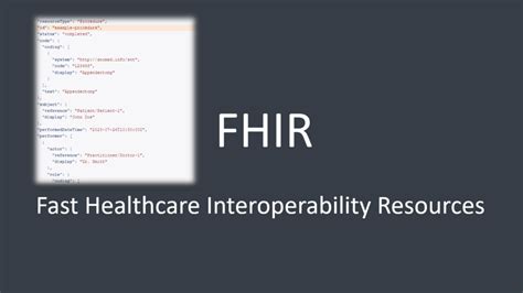 Image result for Fhir Resource Example