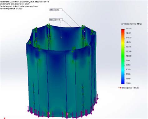 Cleemann Navy Seats | Structural analysis