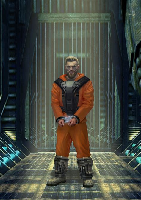 ArtStation - Sci-Fi Prisoner concept