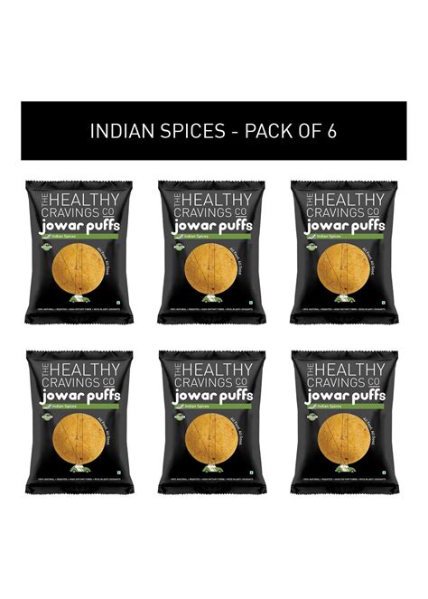 Get Pack of 6 Indian Spices Roasted Jowar Puffs at ₹ 180 | LBB Shop