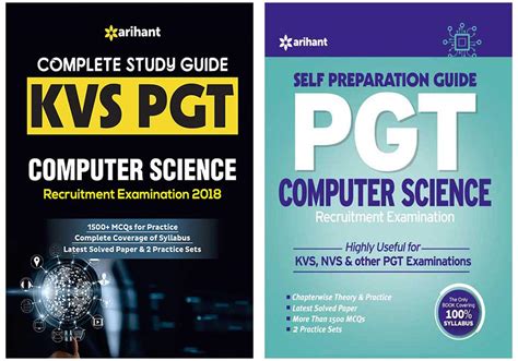Buy Combo Of KVS PGT computer science & PGT Guide Computer Science ...