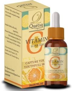 Quetiq Organix Facial Vitamin C Serum - Skin Brightening | Anti-Aging ...