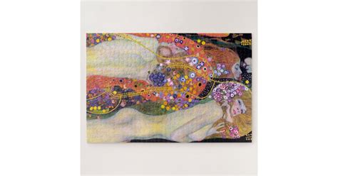 Water Nymphs 2 | Gustav Klimt | Jigsaw Puzzle | Zazzle