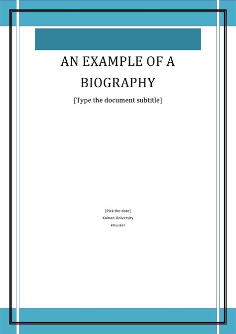 First Person Biography Examples 的图像结果