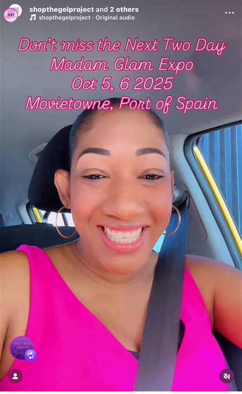 The Madam Glam Expo, Movietowne, Port-of-Spain, Tunapuna, 5 October ...