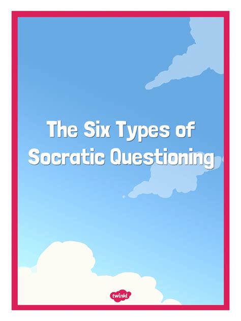 Socratic Questioning Examples 的图像结果