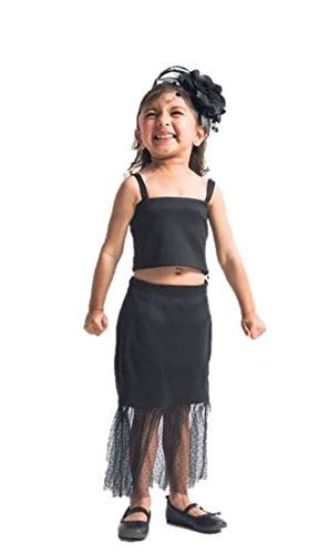 Buy POSS Wear Girls Black CO-Ordinate Set Black (2-3 Years) at Amazon.in