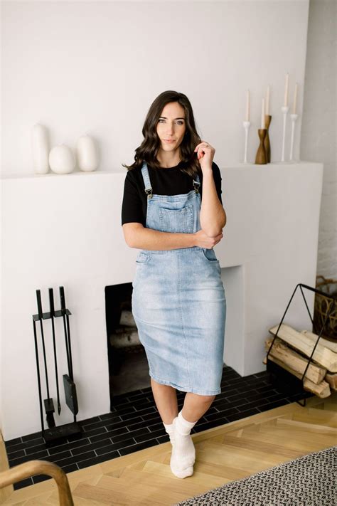 'Emerson' Light Denim Skirt Overalls | Modest outfits, Cute modest ...