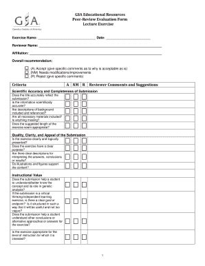 Fillable Online genetics-gsa GSA Educational Resources Peer-Review ...
