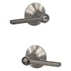 Schlage Latitude Satin Nickel Universal Exterior Keyed Entry Door ...