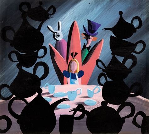 Alice in Wonderland concept art (1951) by Mary Blair : r/MaryBlair