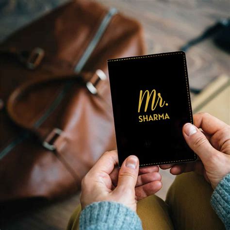 Buy Personalized Passport Holder for Couples MR Online – Nutcase