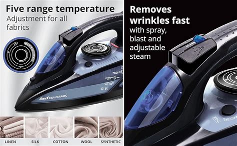 Buy INALSA Steam Iron Geyser Titanium-2000W with 22g/min Continuous ...