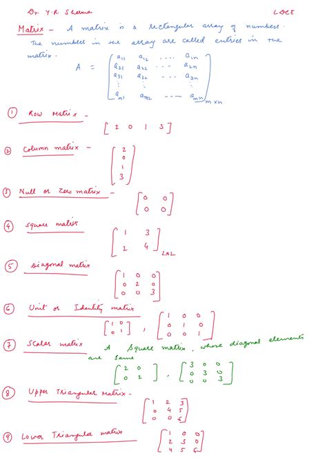 Image result for Engineering Maths Matrices