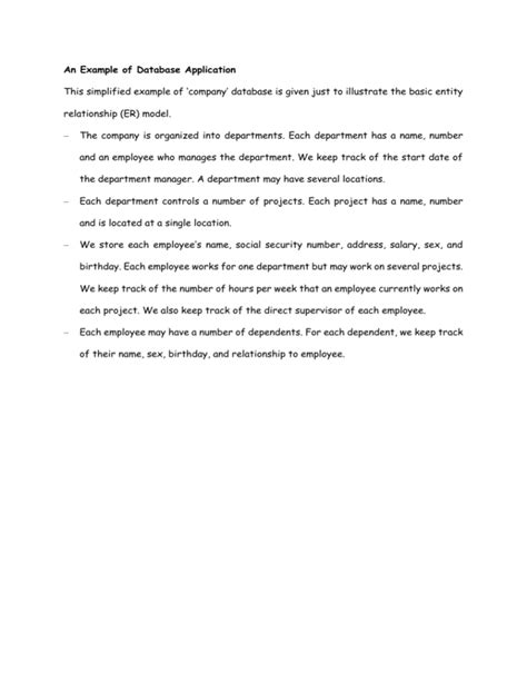 Examples of Database Application Programs 的图像结果
