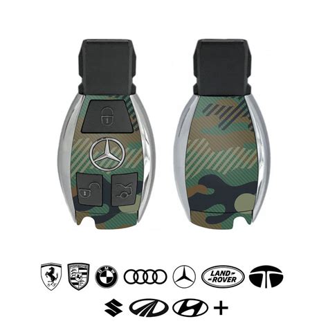 Military Green Camo Car Key Skins – WrapCart Skins