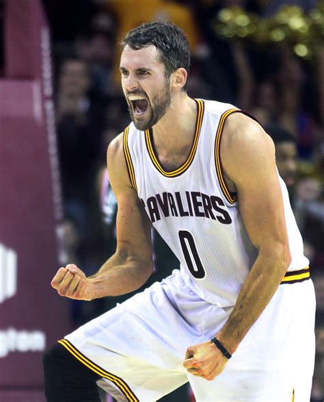 The history of forward Kevin Love with the Cleveland Cavaliers ...