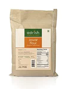 Adrish Zerowaste - Organic Desi Jowar Flour - (5kg) - Stoneground ...