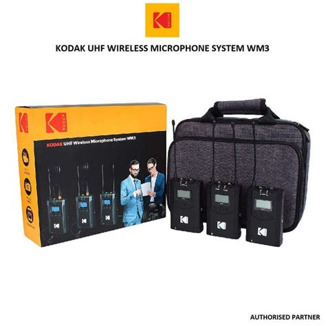 KODAK UHF Wireless Microphone System WM3 | Future Forward
