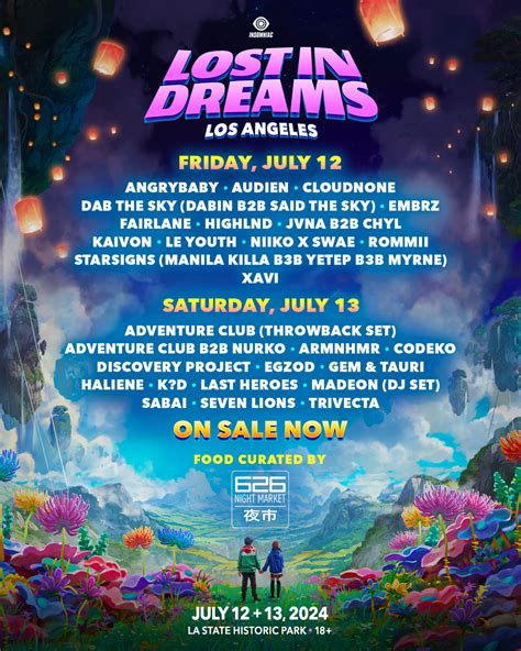 Lineup – Lost In Dreams Festival 2024