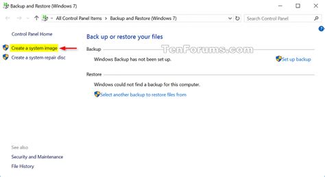 Image result for System Image in Windows 10