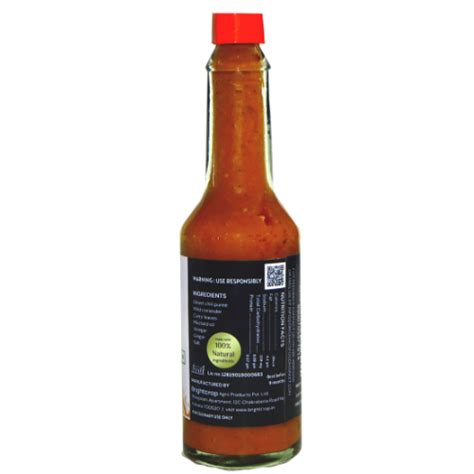 Homemade Hot Sauce made from spiciest King Chili (60GMS) – Brightcrop Agro