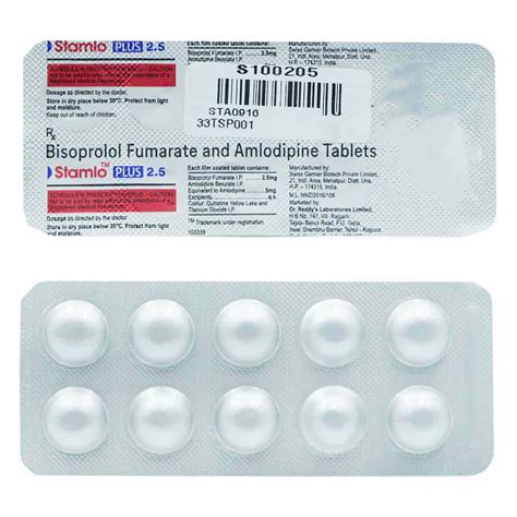 Stamlo Plus 2.5 Tablet | Uses, Side Effects, Price | Apollo Pharmacy