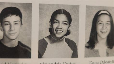 ‘Bronx girl’? AOC's Yorktown High School yearbook photo and nickname ...