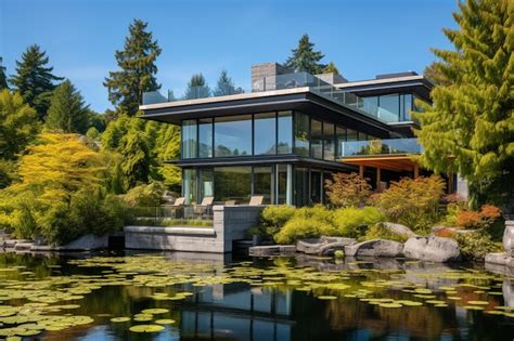Luxury house in vancouver canada | Premium AI-generated image