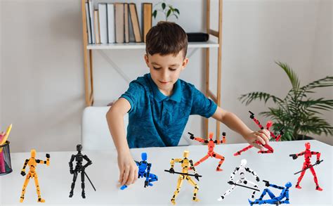 Buy RAMONI 2PCS Action Figure, Dummy 13 Action Figure Toys ...