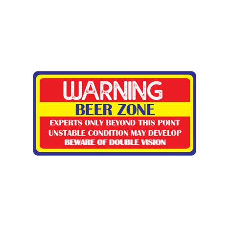 Beer Zone Sticker – Throttlogic
