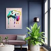 80s 90s Wall Art Colorful Neon Gamer Controller Canvas Poster Fantasy ...